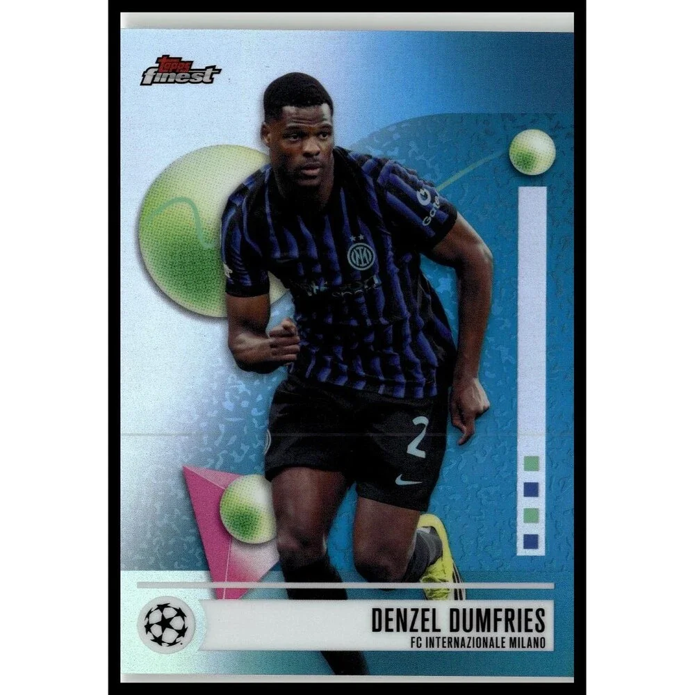 2025-26 Finest UEFA Club Competitions } Denzel Dumfries Refractor